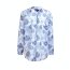 LST Bluse Stehkragen 1/1 &quot;Streifen-Blume&quot;