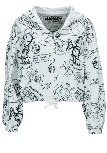 Frogbox sweat jacket with mickey aop